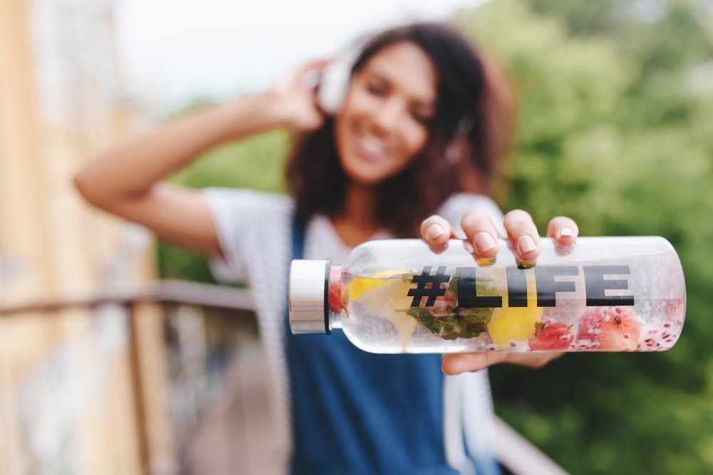 Water Bottle Affirmations for Stress Relief and Mental Clarity